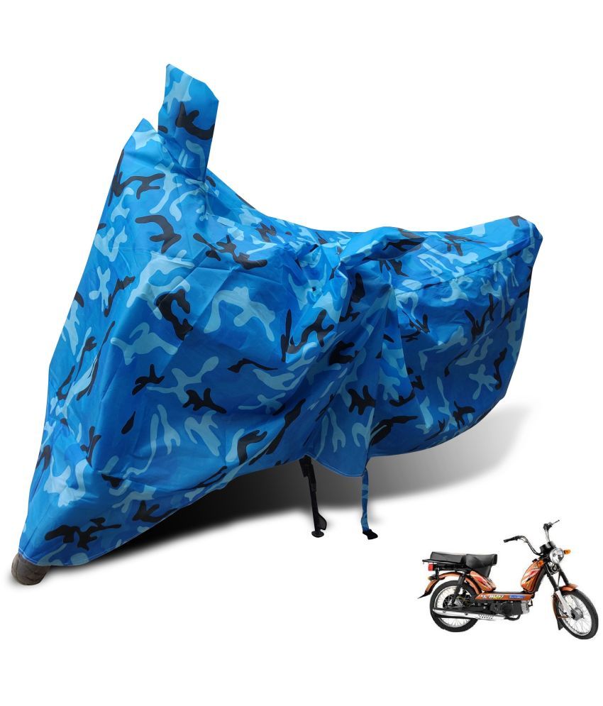     			Mockhe Bike Body Cover for TVS Heavy Duty Super XL ( Pack of 1 ) , Blue