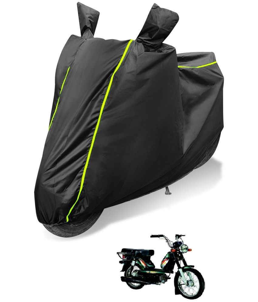     			Mockhe Bike Body Cover for TVS Luna ( Pack of 1 ) , Black