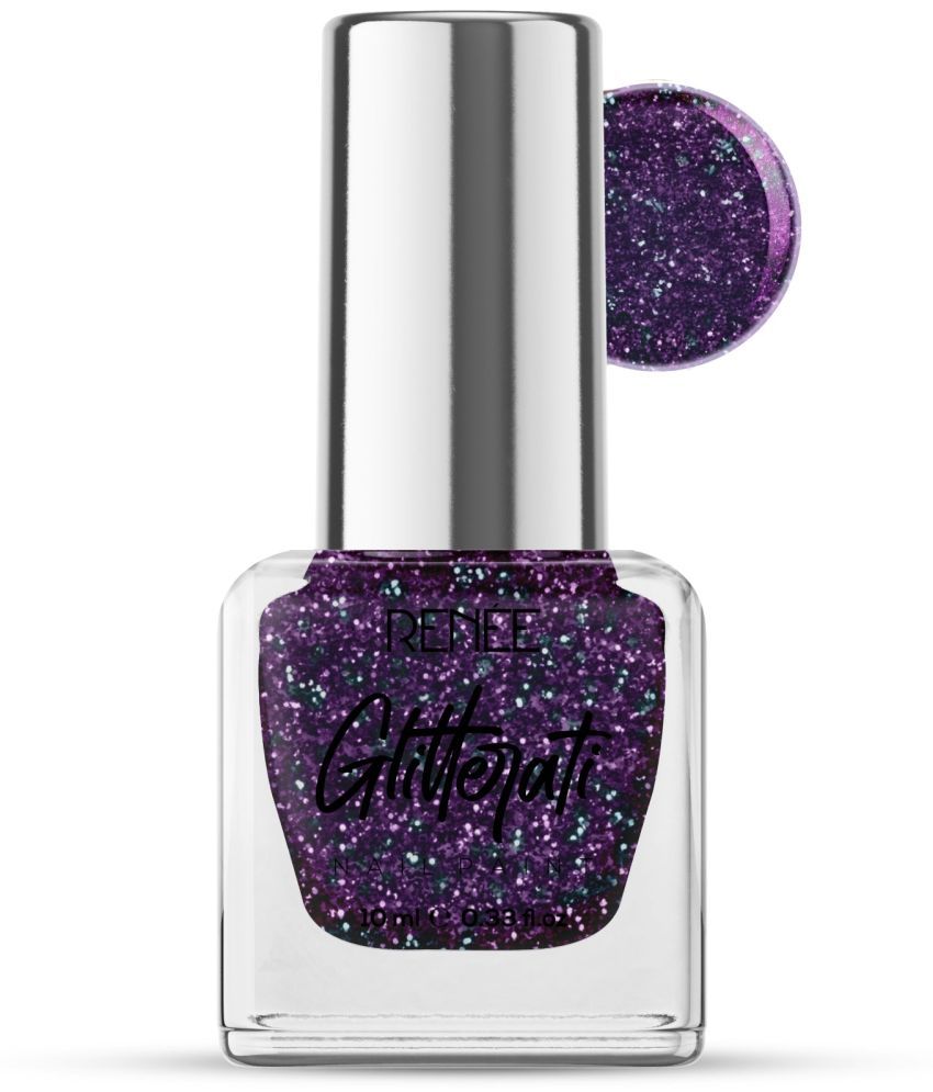     			Renee Purple Nail Polish 10 ( Pack of 1 )