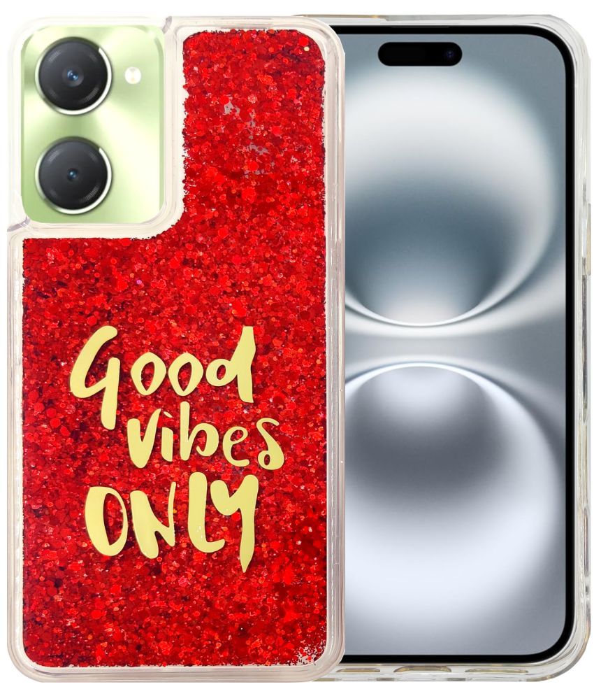     			Shining Stars Red Printed Back Cover Silicon Compatible For Vivo Y03 ( Pack of 1 )