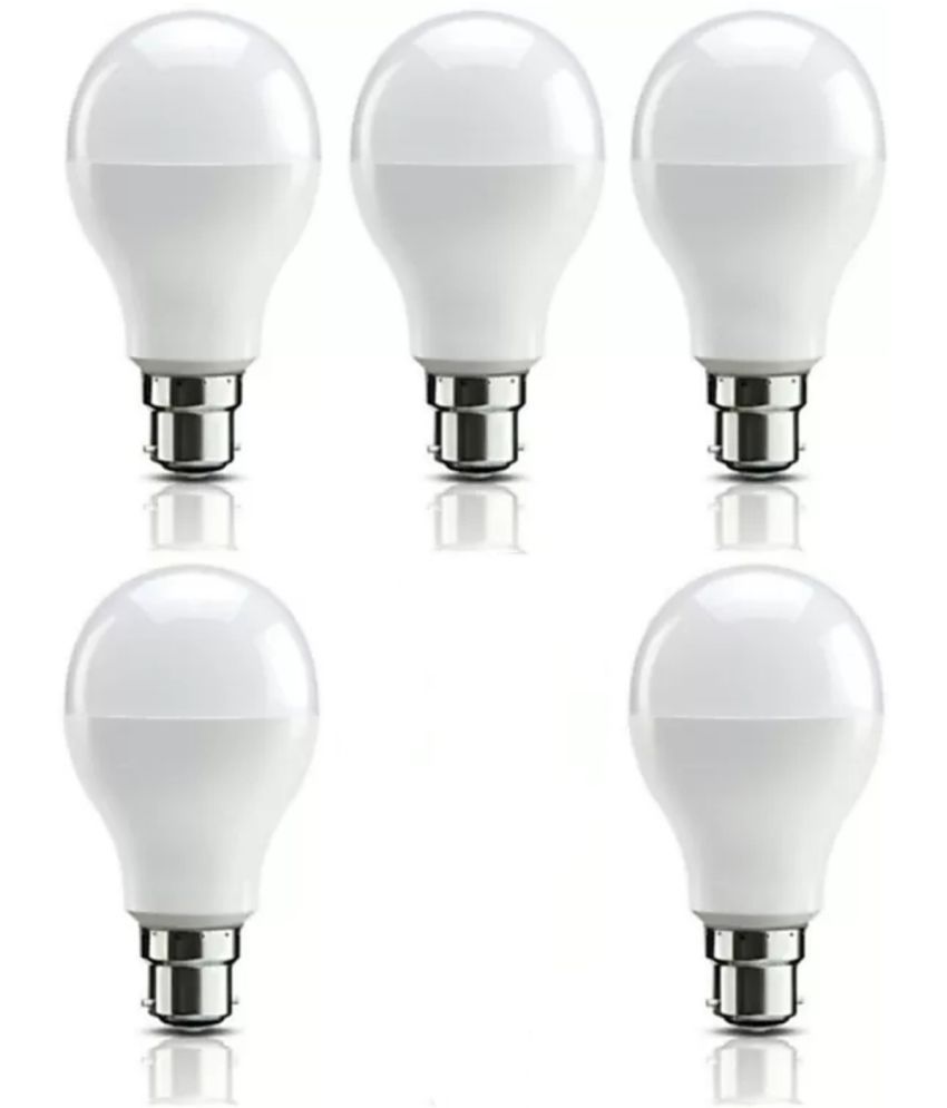     			Spark World 9W Cool Day Light LED Bulb ( Pack of 5 )