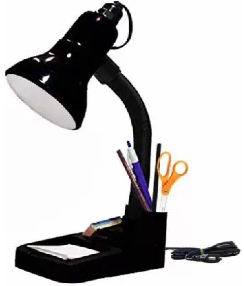     			Spark World Red Study Table Lamp ( Pack of 1 )