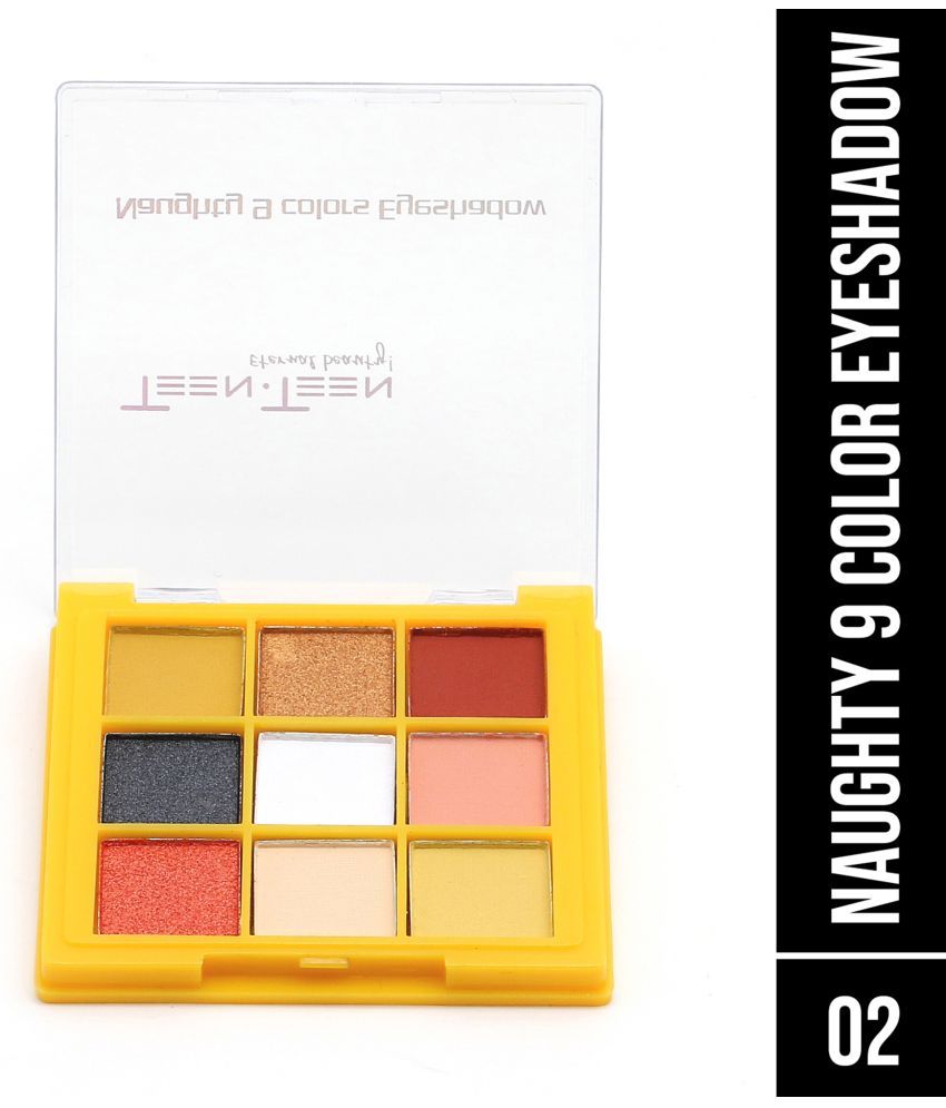     			Teen Teen Red Shimmer Pressed Powder Eye Palette 7.2