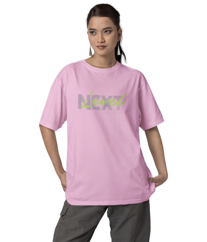     			BICHARA Pink Cotton Blend Women's Regular Top ( Pack of 1 )