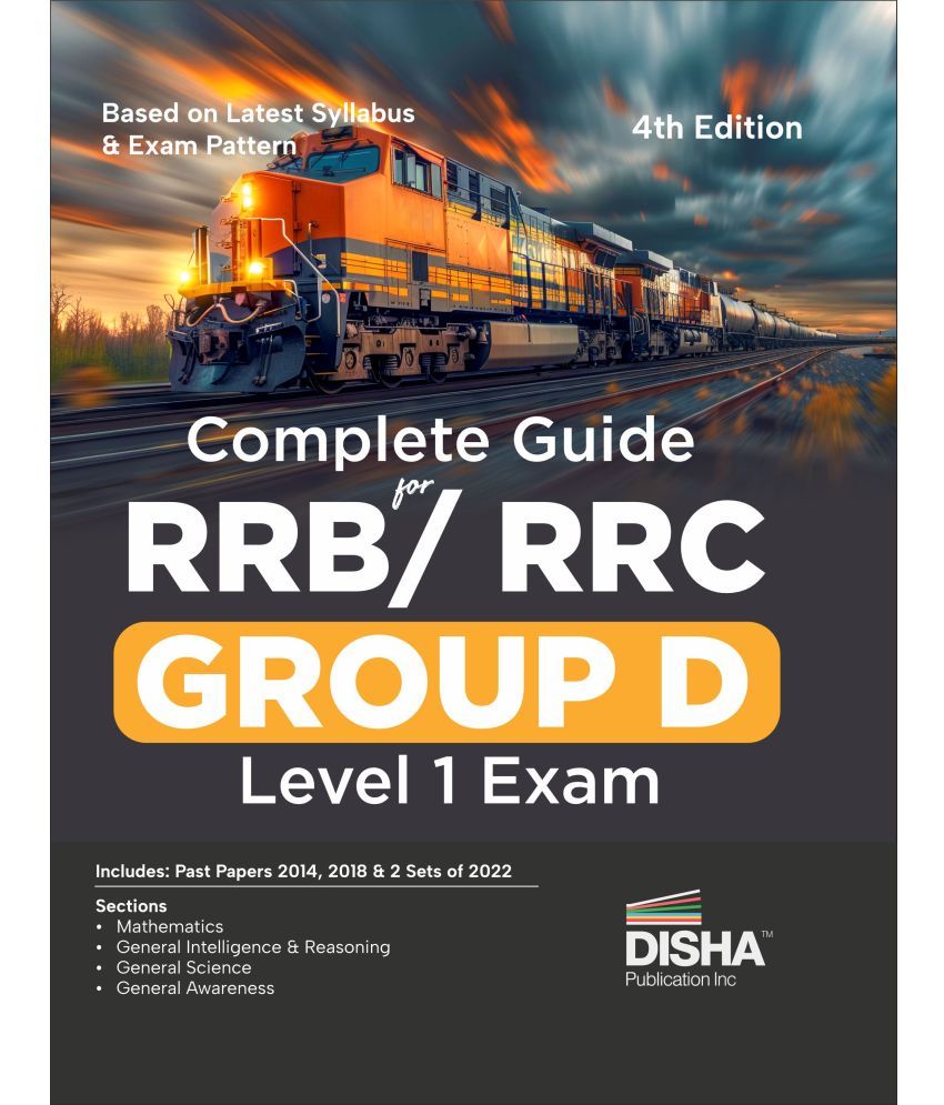     			Complete Guide for RRB/ RRC Group D Level 1 Exam 4th Edition