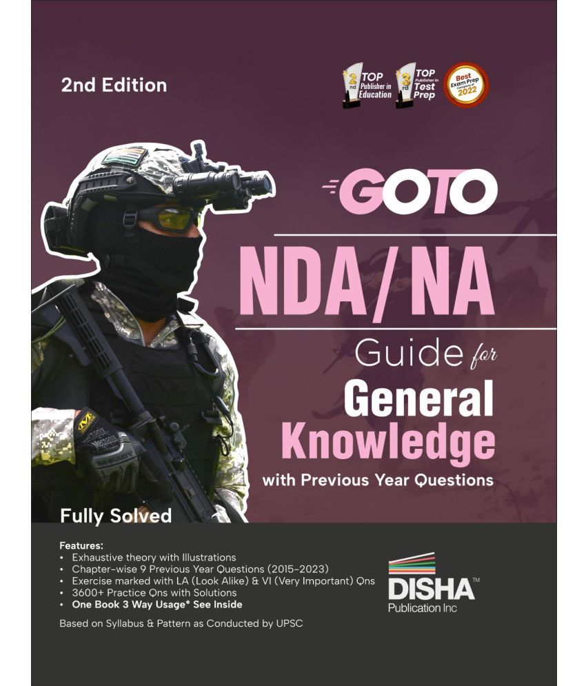     			GOTO NDA/ NA Guide for General Knowledge with Previous Year Questions 2nd Edition