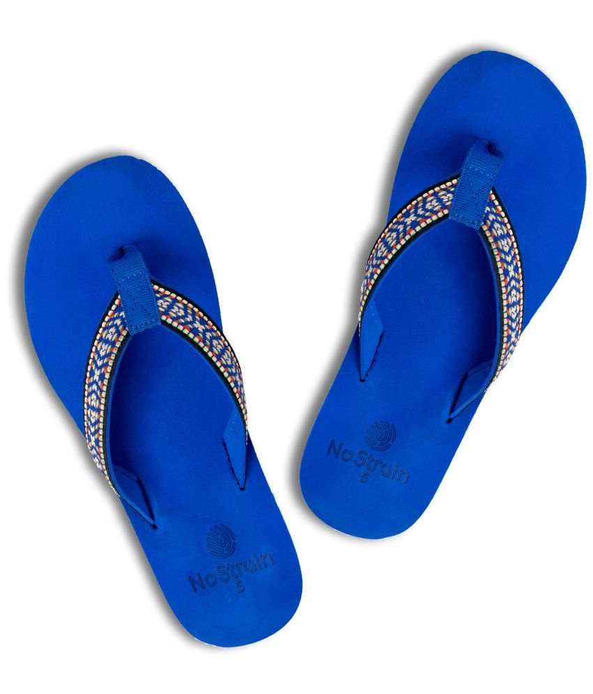     			NoStrain Blue Women's Daily Slipper