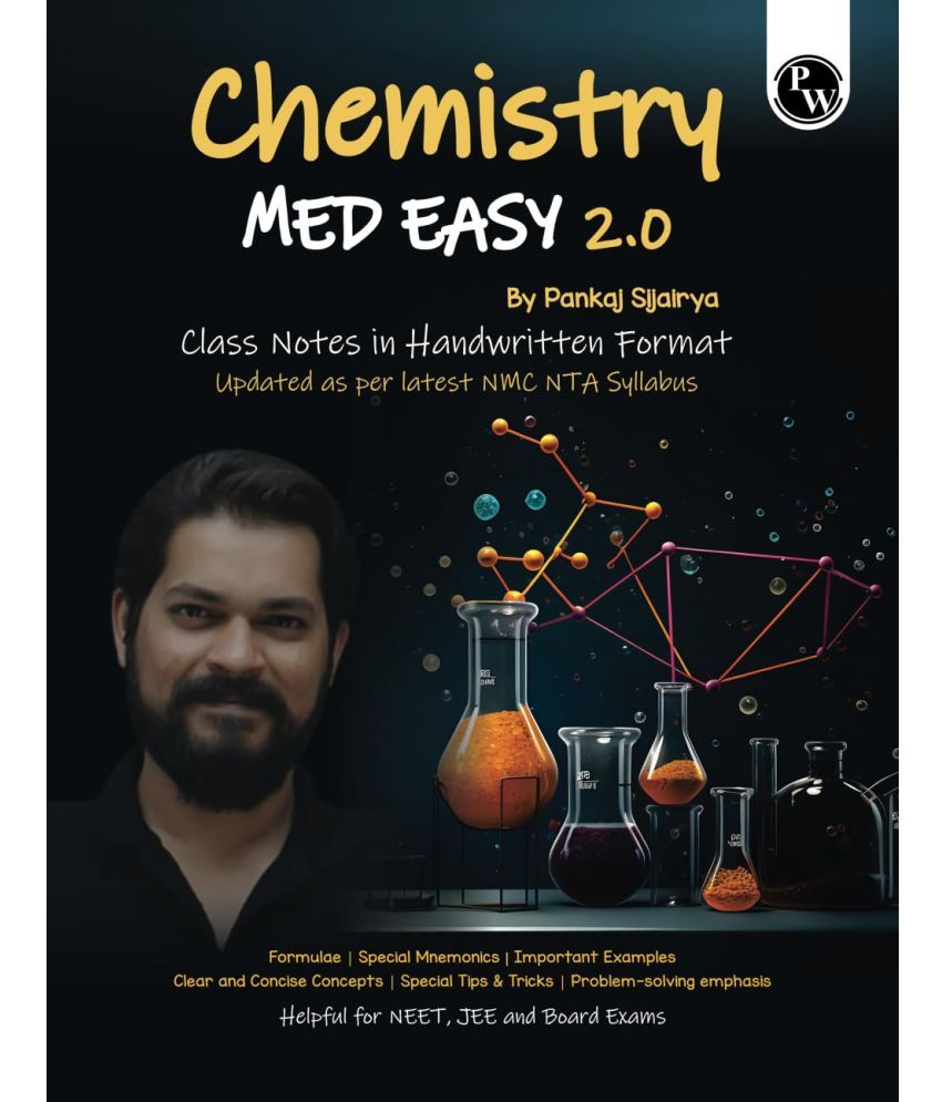     			PW Chemistry Med Easy | Notes, Formulas, Tips & Tricks for NEET/JEE & Board Exams | Pankaj Sir Chemistry Handwritten Notes