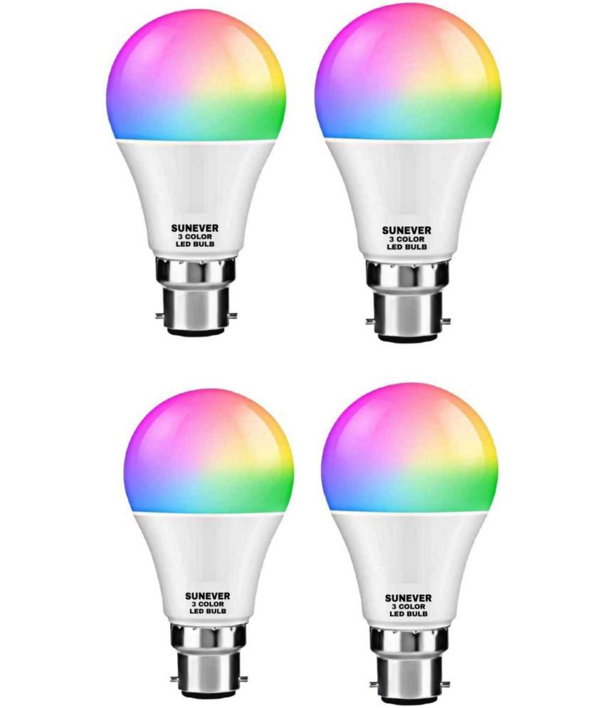     			SPARKWORLD 9W Cool Day Light LED Bulb ( Pack of 4 )