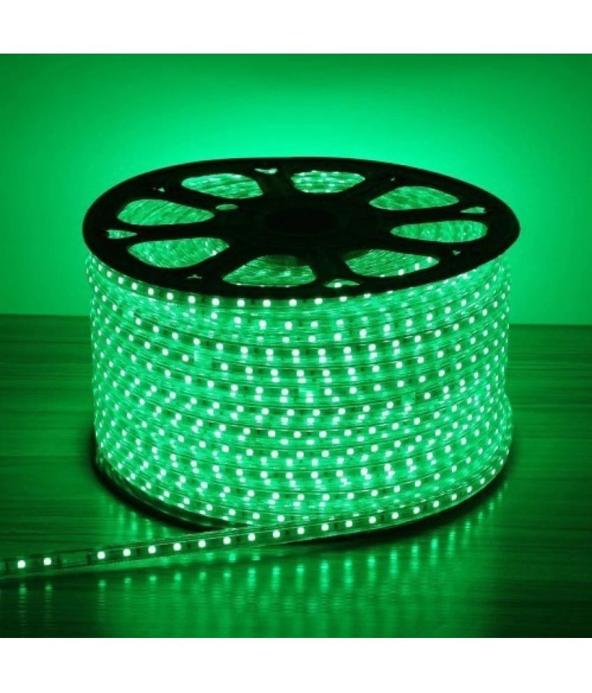     			Spark World Green 10 Mtr LED Rope Light ( Pack of 1 )