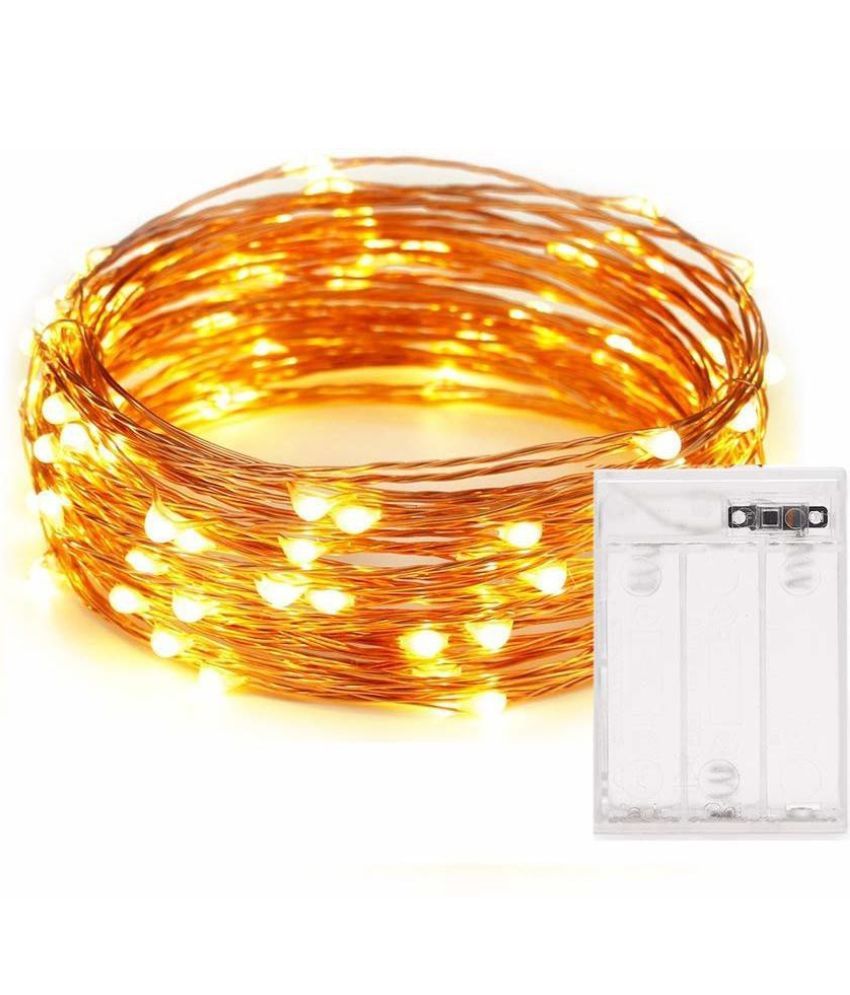     			Spark World Yellow 3M String Light ( Pack of 1 )