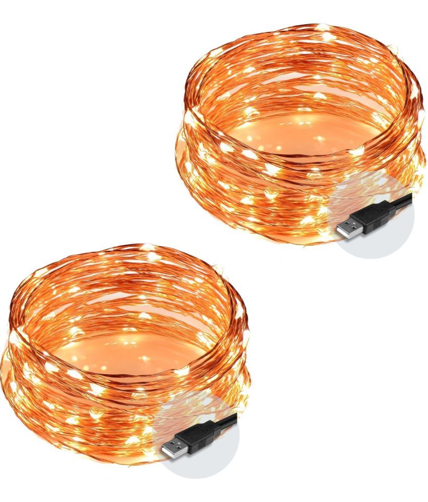     			Spark World Yellow 5M String Light ( Pack of 2 )