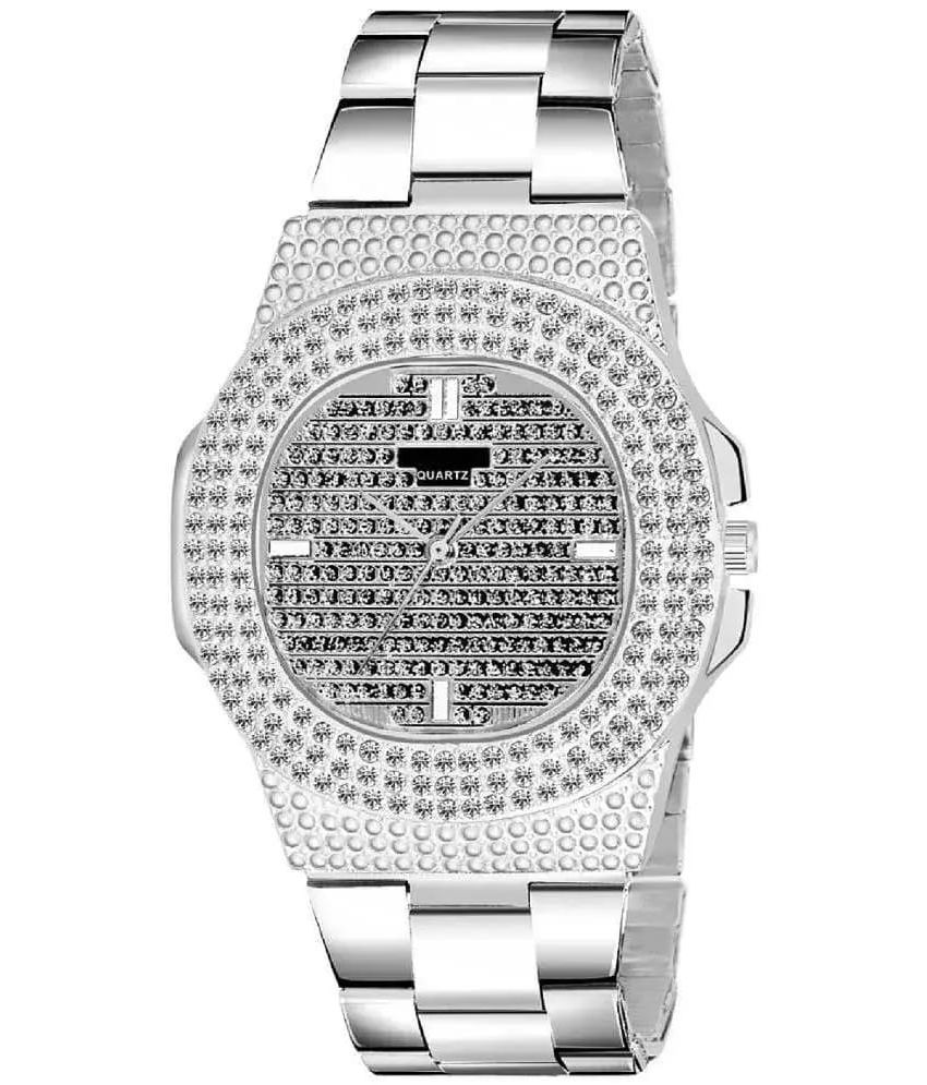     			DECLASSE Silver Metal Analog Men's Watch