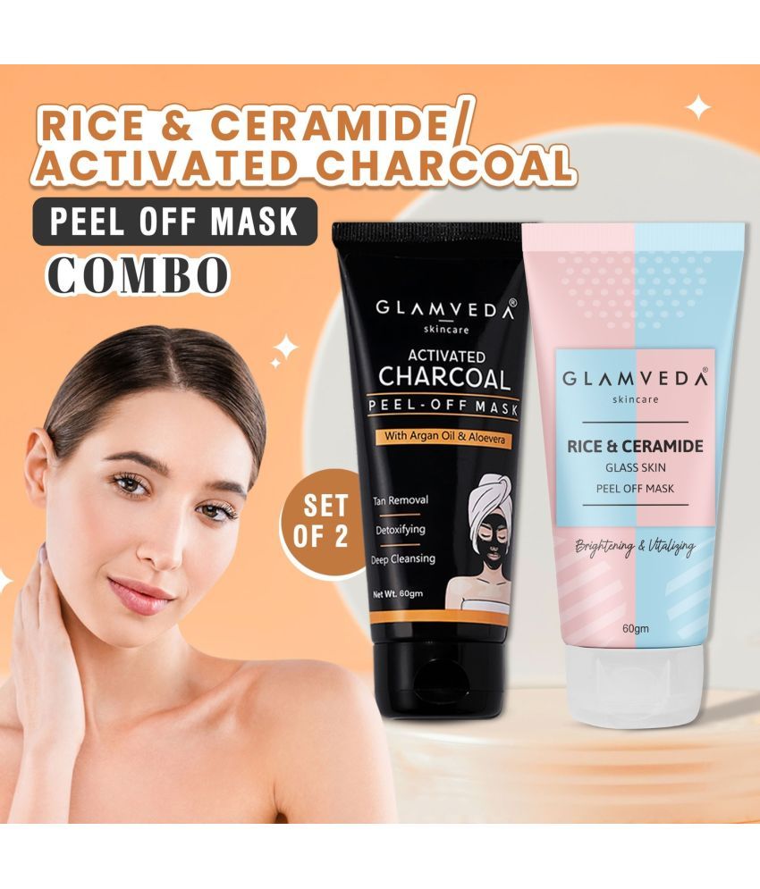     			Glamveda - Skin Brightening Peel Off Mask For All Skin Type ( Pack of 2 )