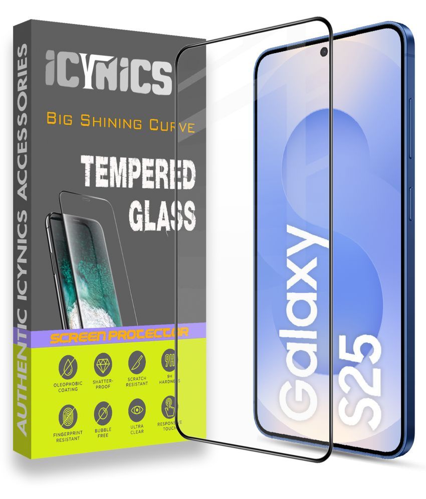     			Icynics Tempered Glass Compatible For Samsung Galaxy S25 5g ( Pack of 1 )