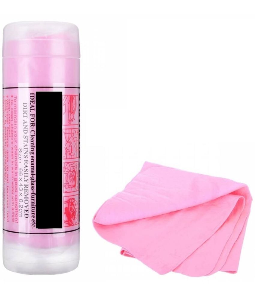     			Mockhe Pink 800 GSM Microfiber Cloth For Automobile ( Pack of 1 )