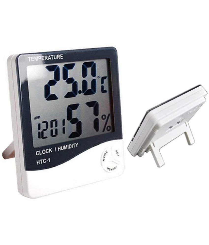     			VARKAUS Digital Temperature Clock Alarm Clock - Pack of 1