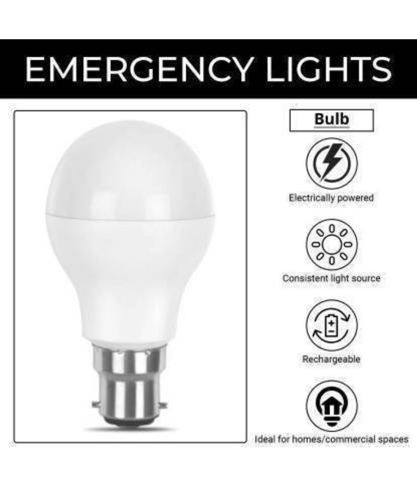     			ZESTRUM 12W White Emergency Light ( Pack of 1 )