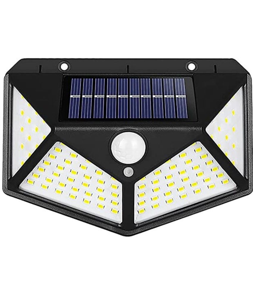     			ZESTRUM Above 50W Solar Outdoor Wall Light ( Pack of 1 )