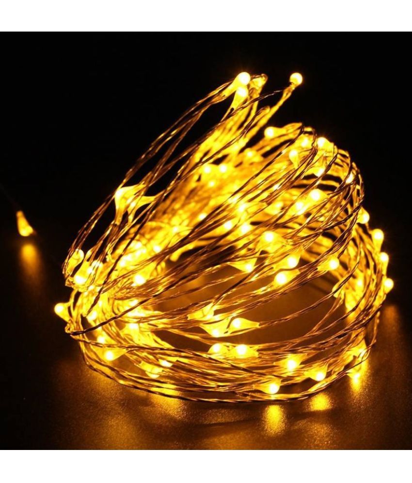     			ZESTRUM Gold 5M String Light ( Pack of 1 )