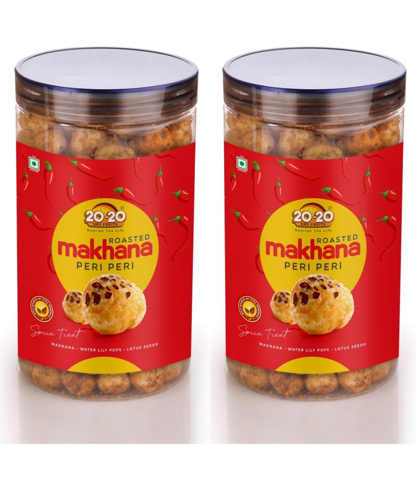     			20-20 Dry Fruits Lotus Seeds Pop /Gorgon Nut Puffed Kernel (Makhana) 70 Grams Each Pack of 2