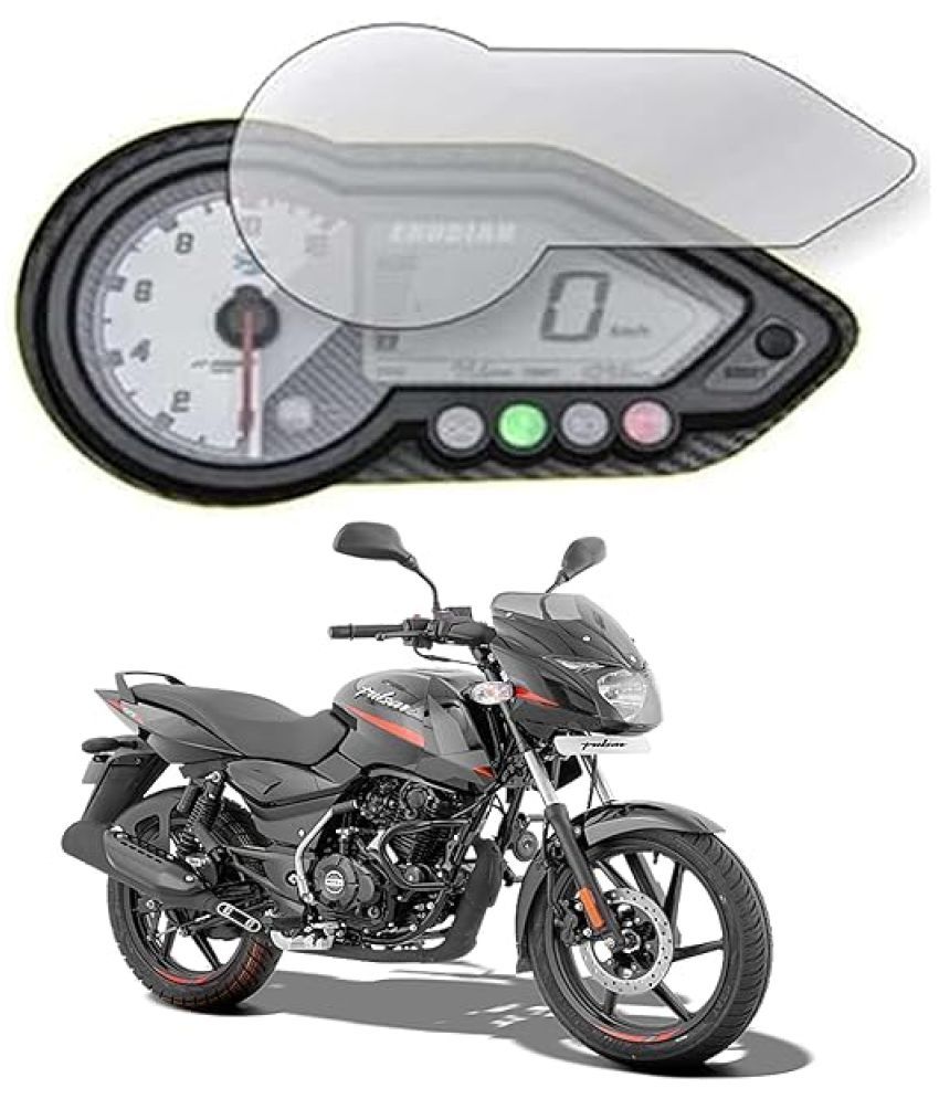     			Company Fitted Full Screen Coverage Screen Guard with Installation Kit For Touchscreen Display Compatible for Bajaj Pulsar 150