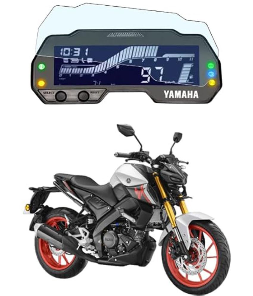     			Company Fitted Full Screen Coverage Screen Guard with Installation Kit For Touchscreen Display Compatible for Yamaha MT 15