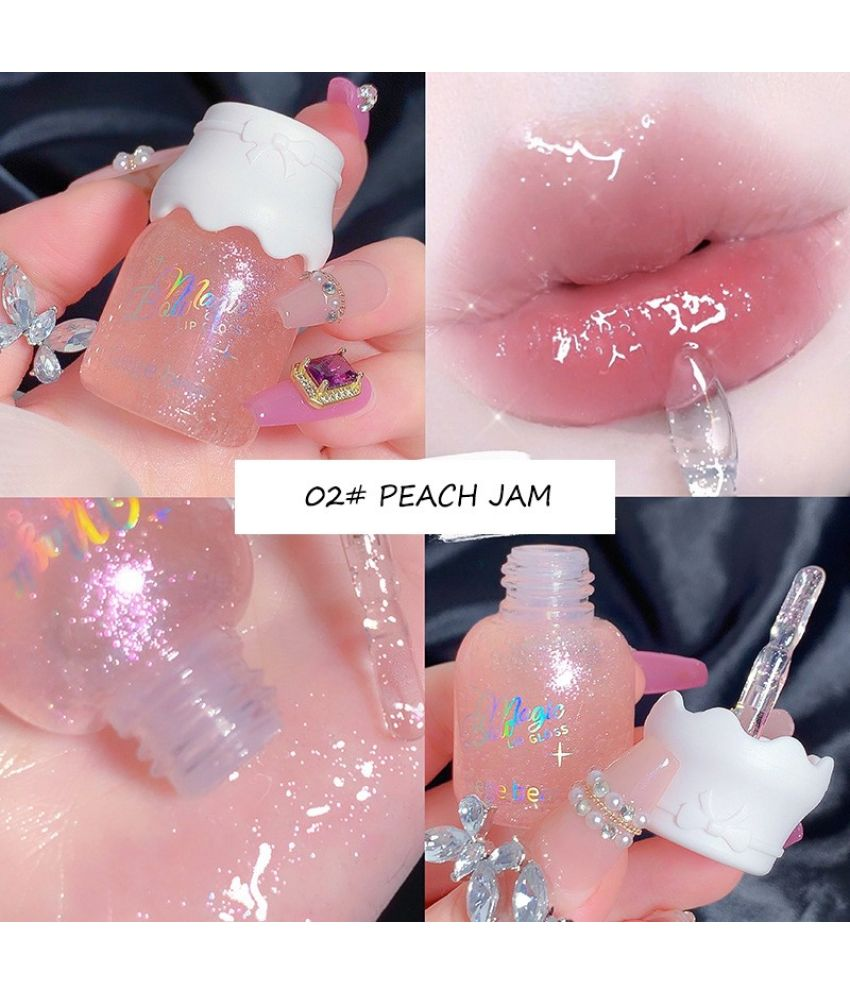     			GEGE BEAR Peach Glossy Lip Gloss 10