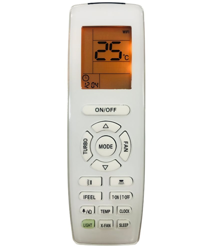     			Upix 206 (with Backlight) AC Remote Compatible with Bluestar AC