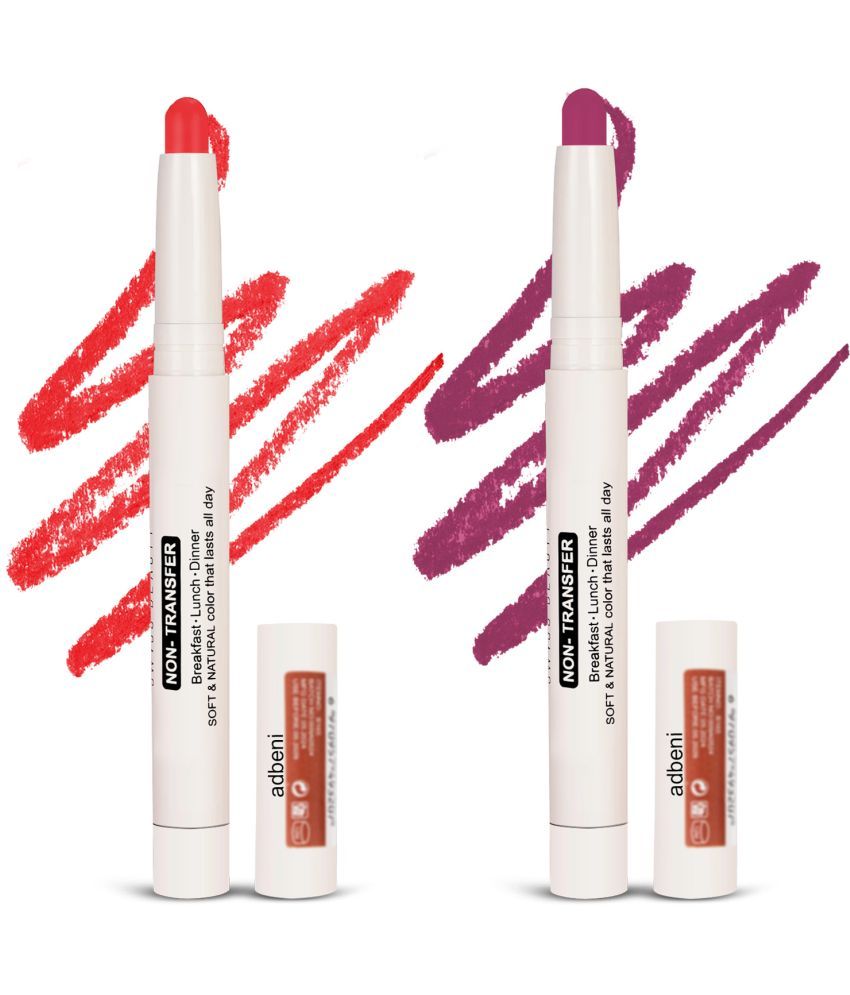     			Adbeni Plum,Red Matte Lipstick 3.8