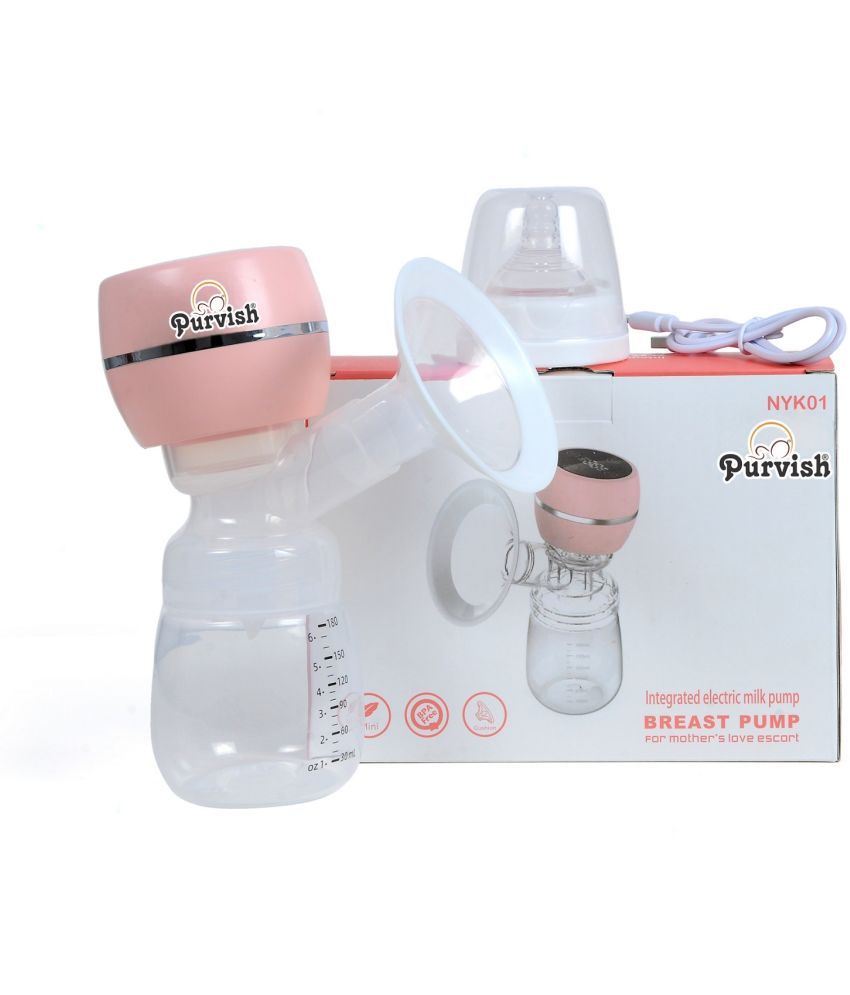     			Purvish Pink Battery Operated pumps