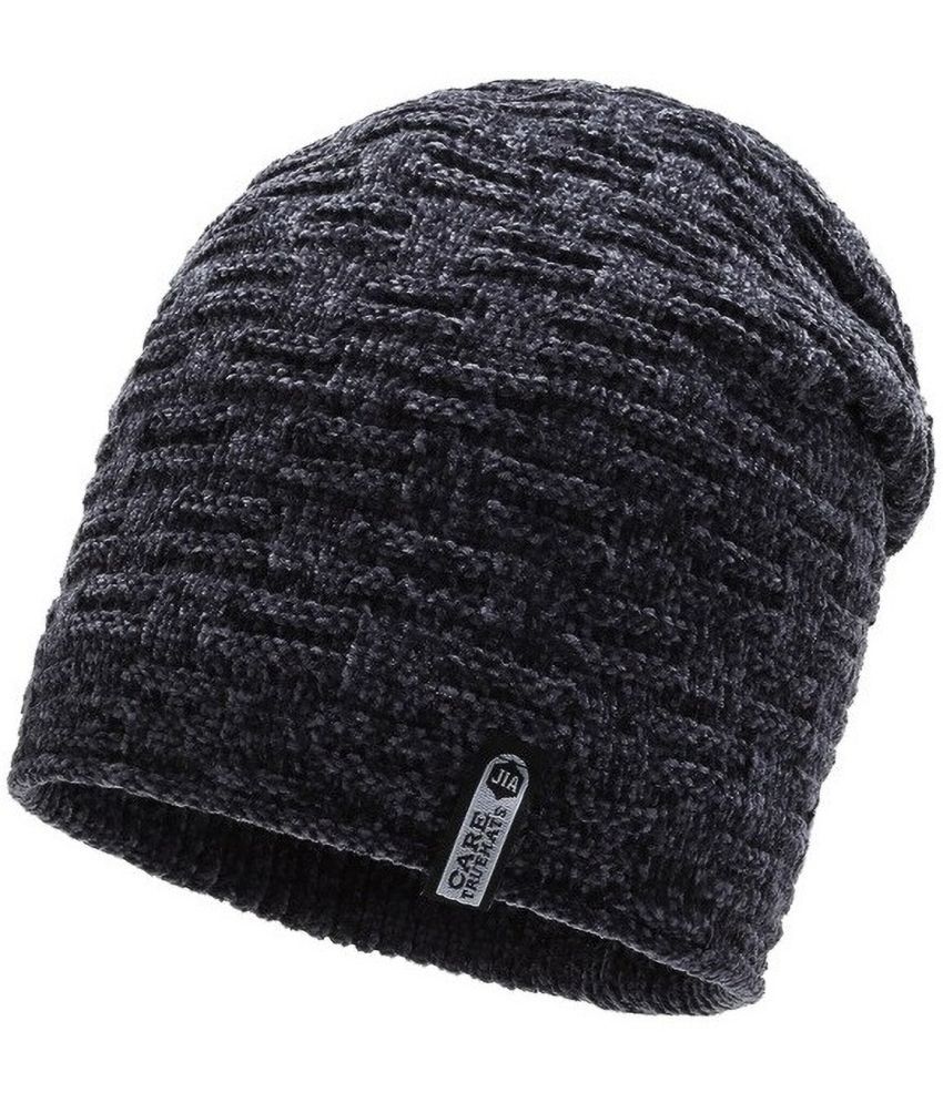     			Alamos Pack of 1 Woollen Men's Cap ( Grey )