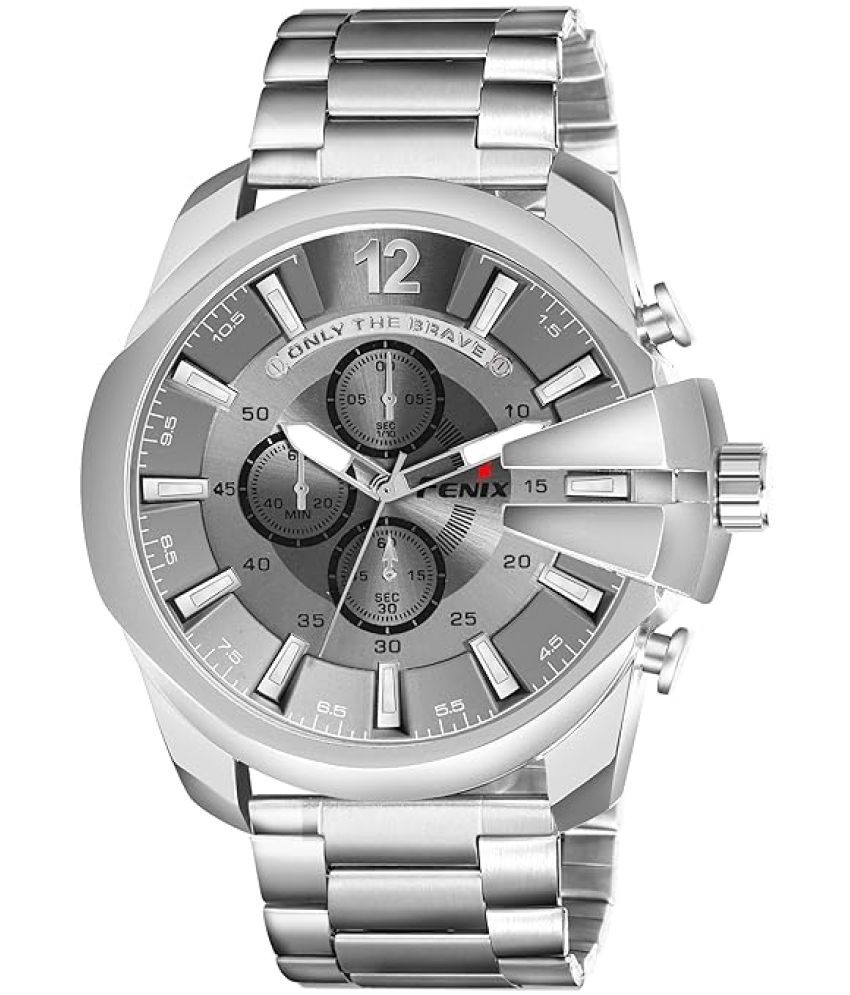     			Fenix Silver Stainless Steel Analog Men's Watch