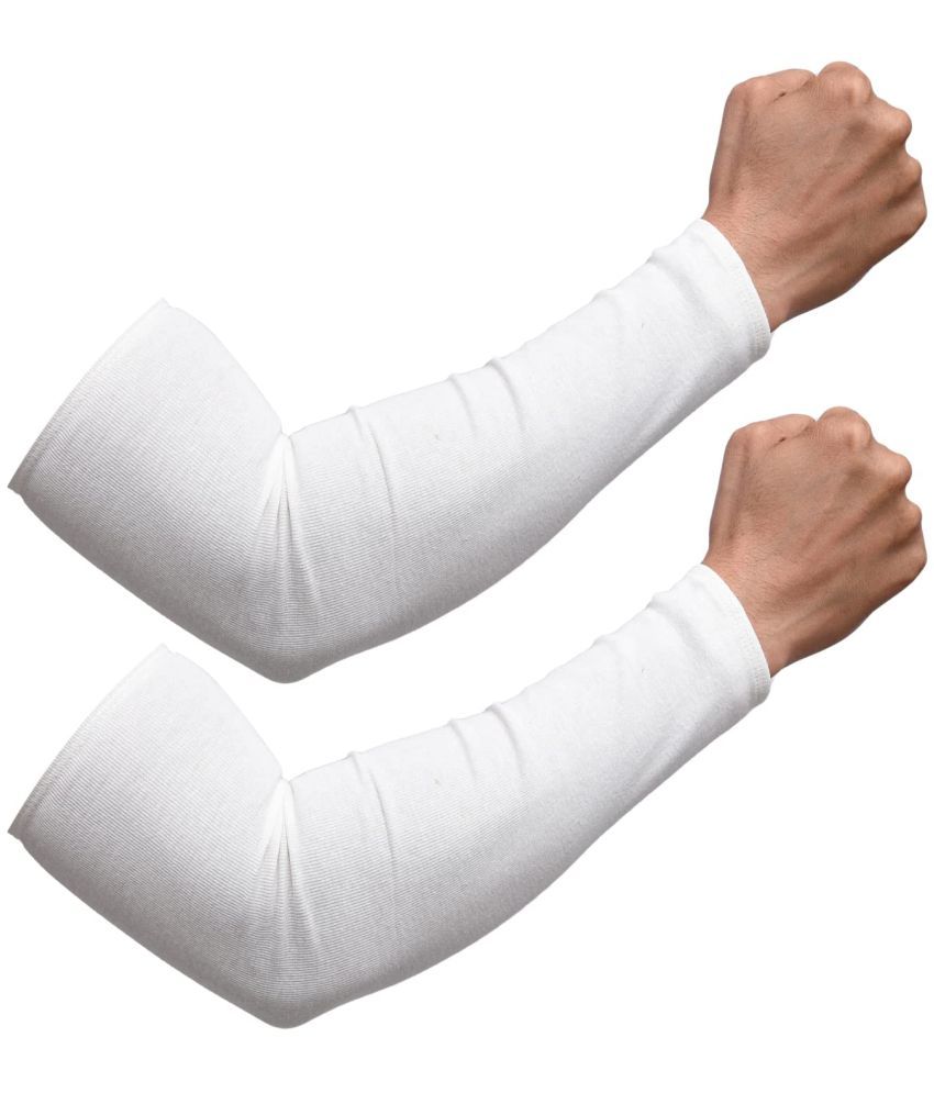     			HORSE FIT Arm Sleeves for Men & Women UV Protection Hand Sleeves With Thumb for Boys & Girls Sun Protection Sleeves for Men Arm Sleeves for Women for Running, Hand Cover for Bike Riding, For Elbow Support