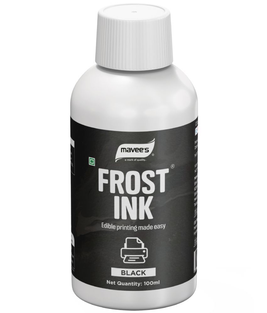     			mavee's Frost Ink - Black Premium Solutions Perfect for Photo Cake Decor 100 g