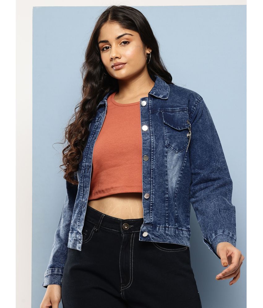     			Aarika - Denim Navy Jackets Pack of 1