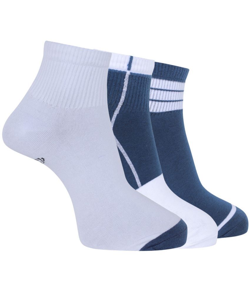     			Dollar Pack of 3 Men's Woollen Ankle Length Socks ( Multicolor 10 )