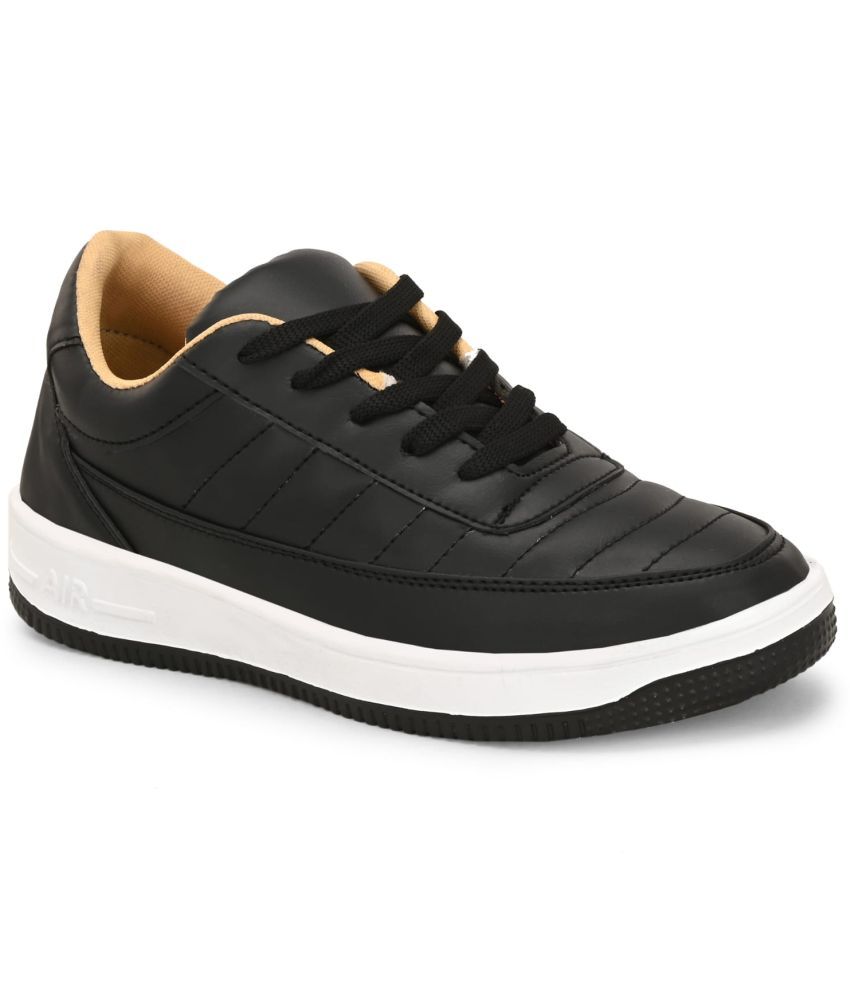     			HATTOUN Black Men's Lifestyle Shoes