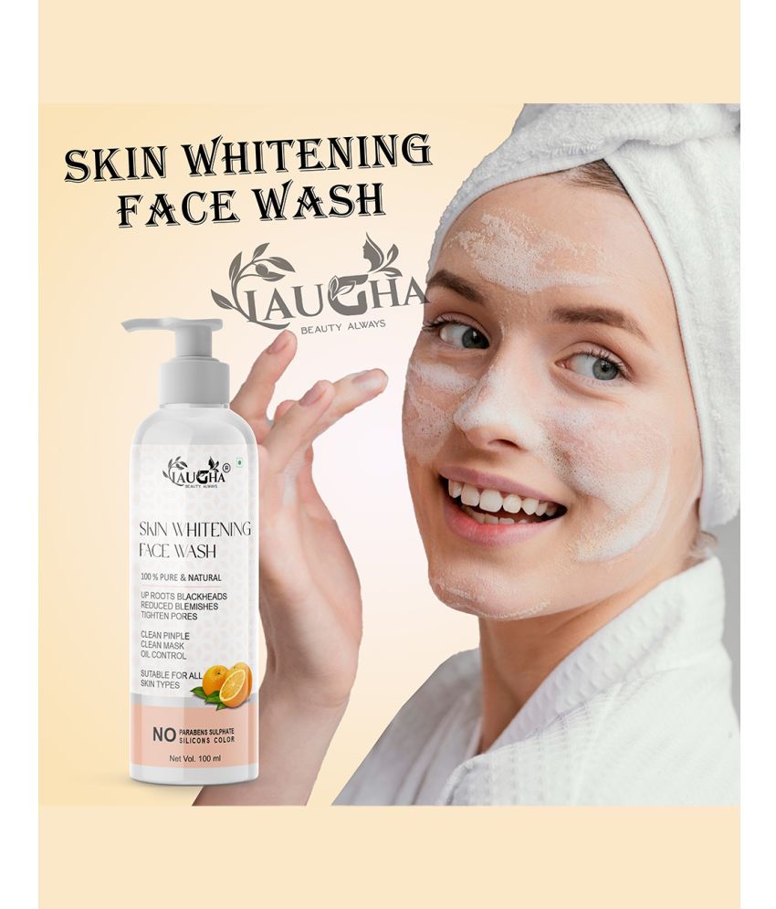     			Laugha - Uneven Skin Tone Reducing Face Wash For All Skin Type ( Pack of 1 )