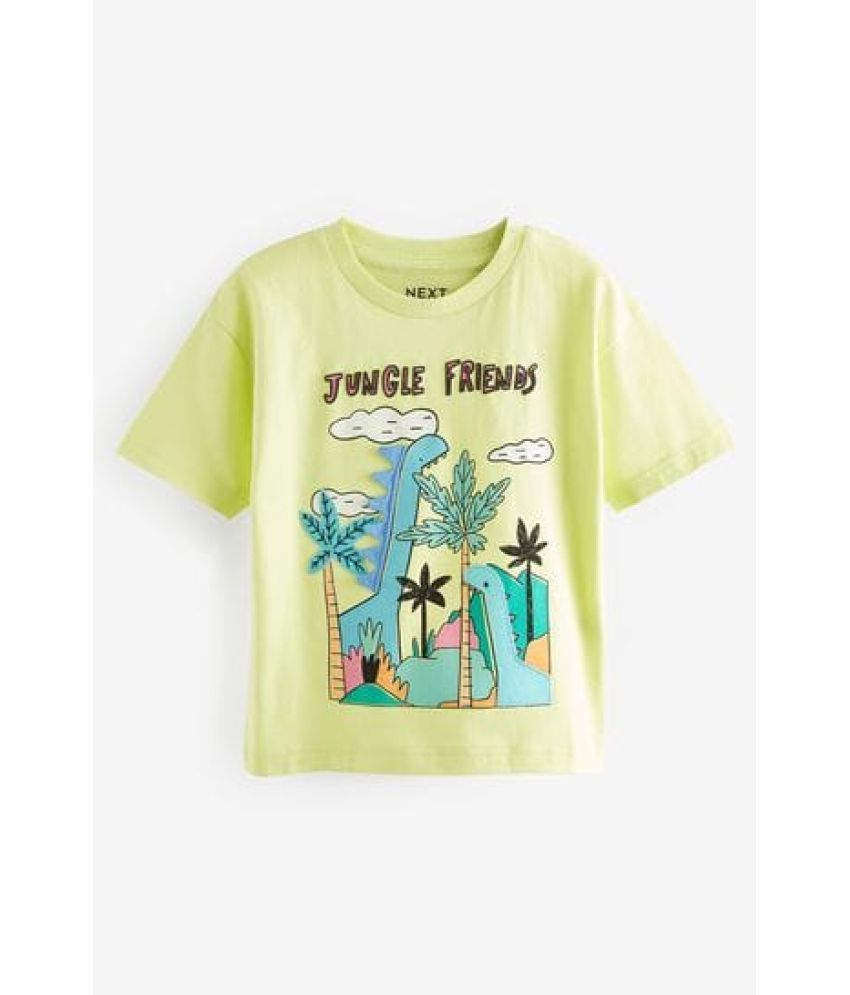     			Pink Angel Pack of 1 Boys Cotton T-Shirt ( Green )