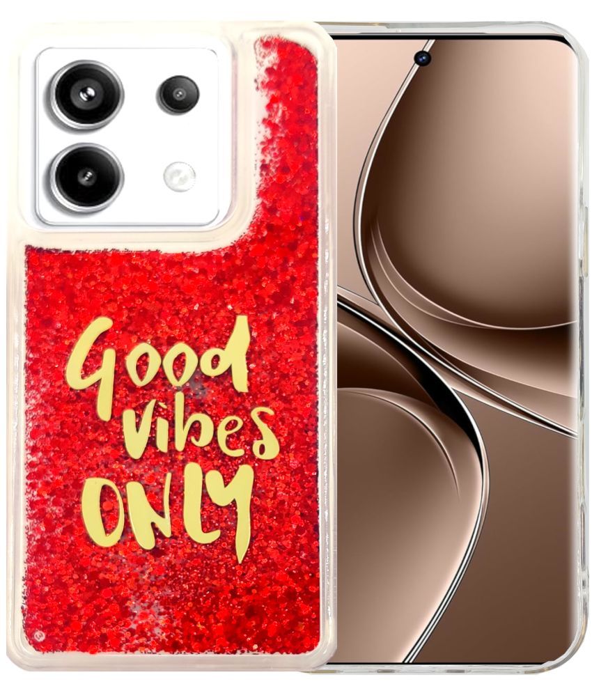     			Shining Stars Red Printed Back Cover Silicon Compatible For Xiaomi Redmi Note 13 Pro 5G ( Pack of 1 )