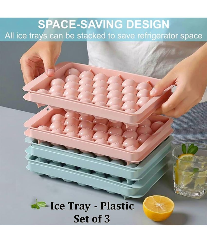     			Stysol Lolipop Ice Tray Pink 3 Pcs