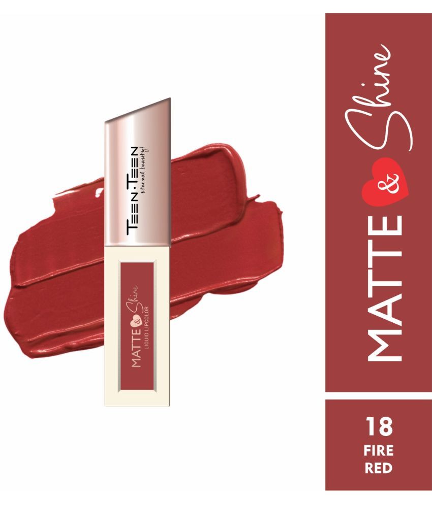     			Teen Teen Blood Red Matte Lipstick 4