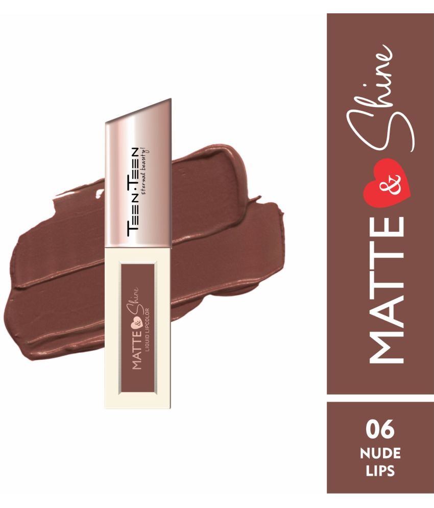     			Teen Teen Light Nude Matte Lipstick 4