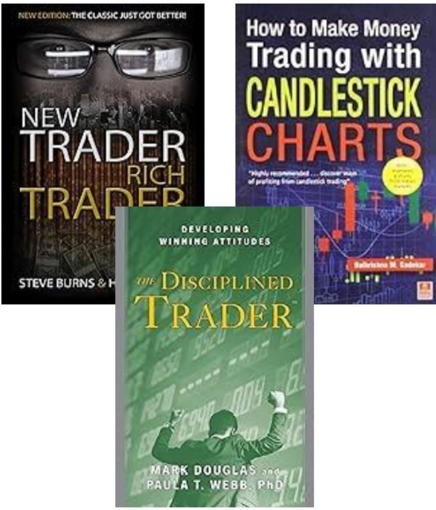     			The Disciplined Trader + How to Make Money Trading with Candlestick Charts + New Trader Rich Trader