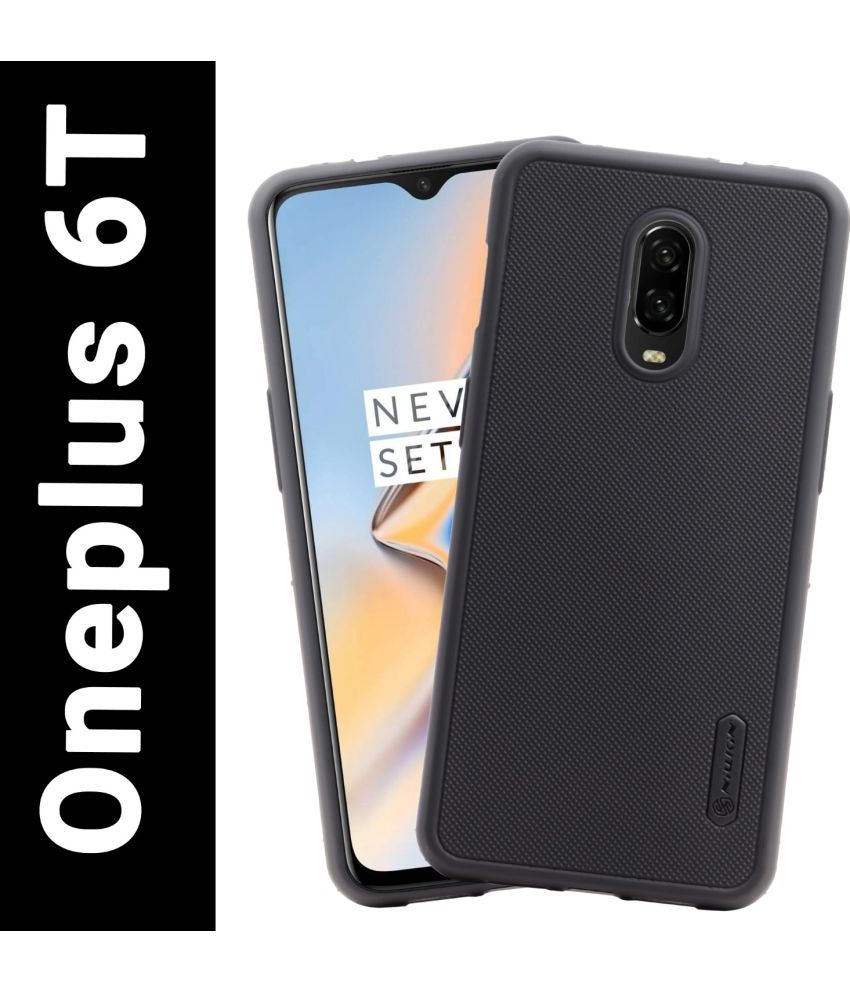     			VAKIBO Plain Cases Compatible For Rubber OnePlus 6T ( Pack of 1 )