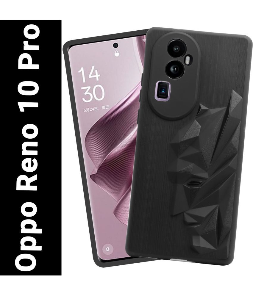     			VAKIBO Plain Cases Compatible For Rubber Oppo Reno 10 Pro Plus ( Pack of 1 )