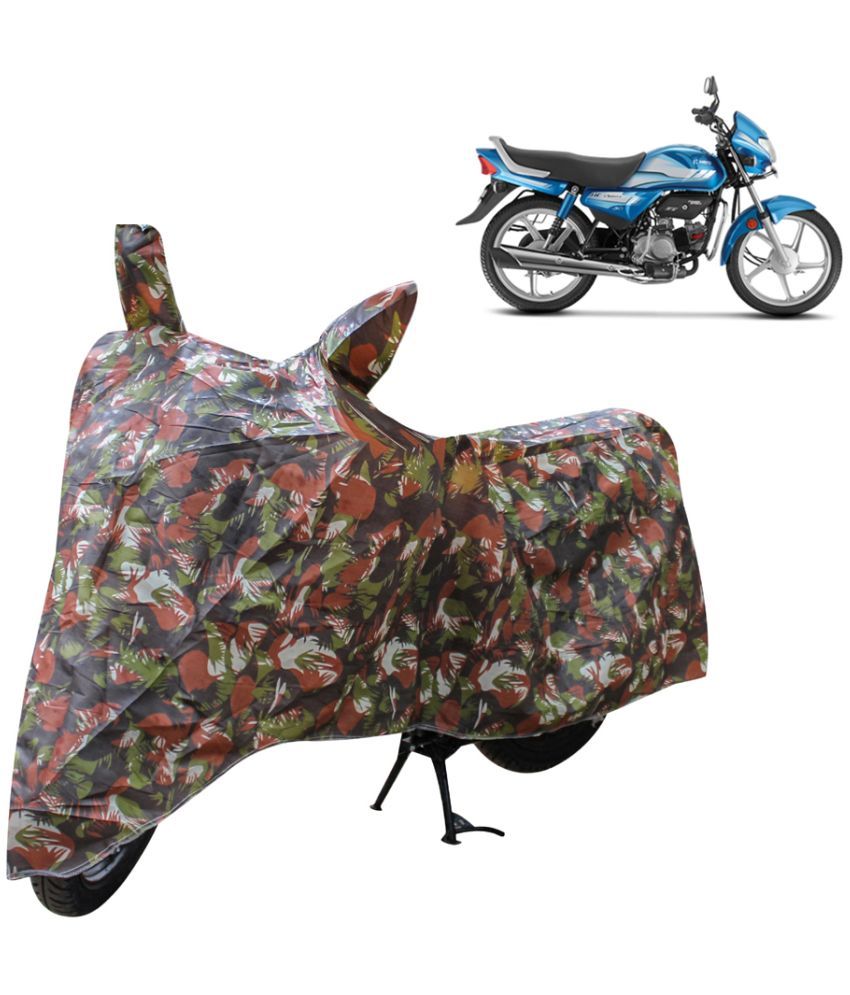     			CARNEST Bike Body Cover for Hero HF Deluxe ( Pack of 1 ) , Jungle