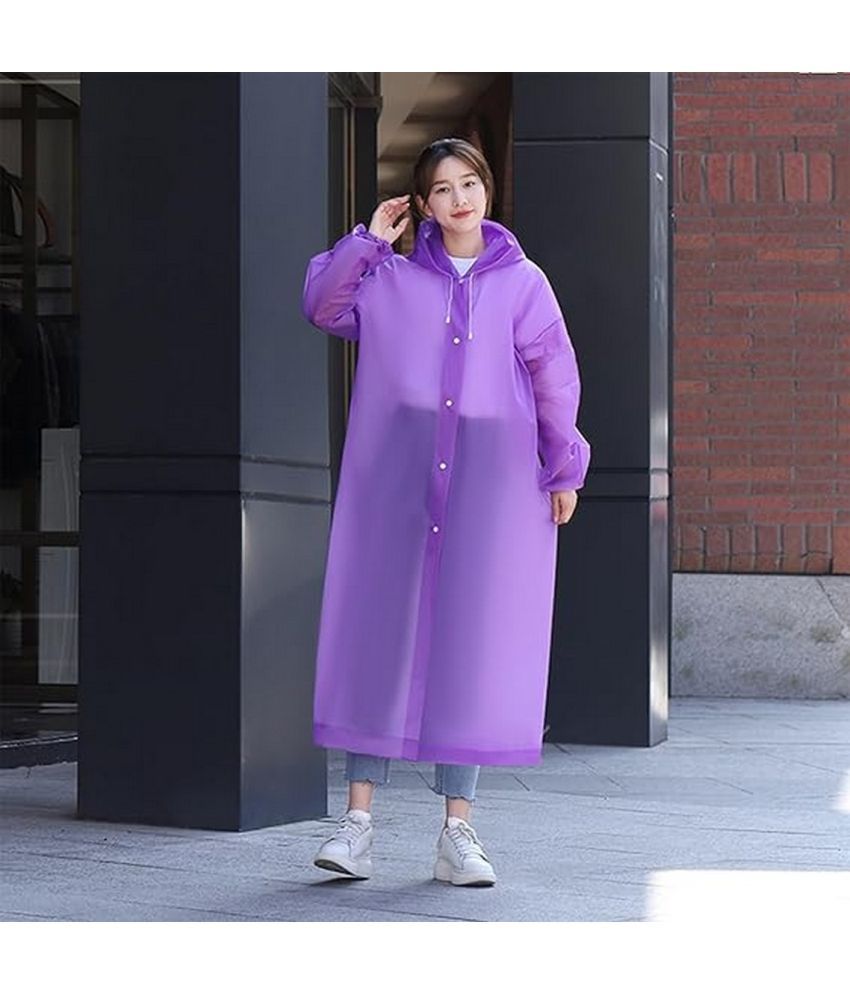     			Infispace Long Raincoat - Purple