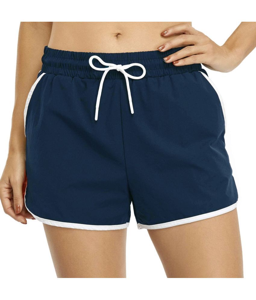     			Reoutlook Blue Cotton Blend Men's Shorts ( Pack of 1 )